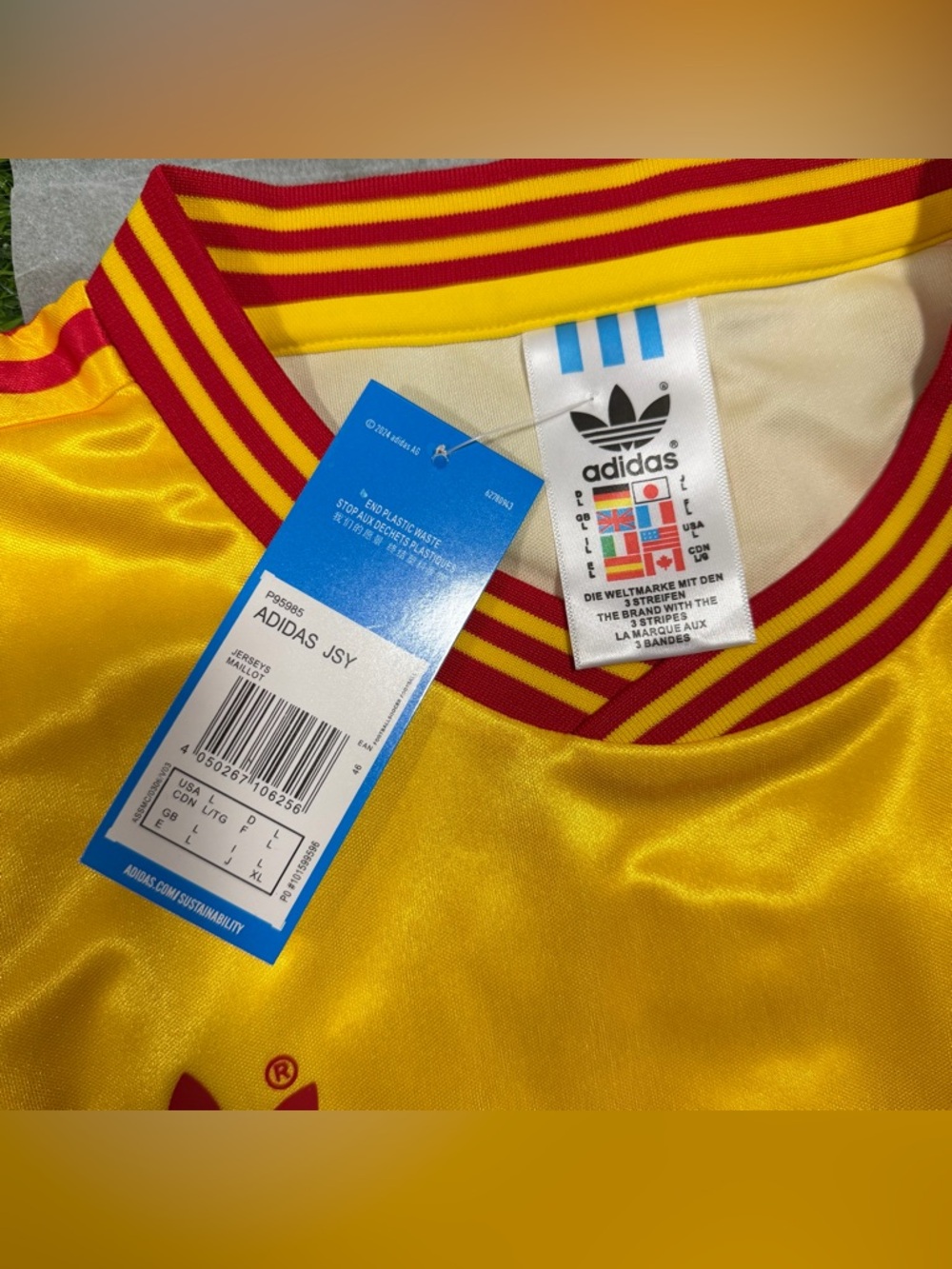 ⚽️ COLOMBIA🏆🇨🇴 team jersey retro player soccer seleccion futbol World Cup size M - Picture 13 of 14
